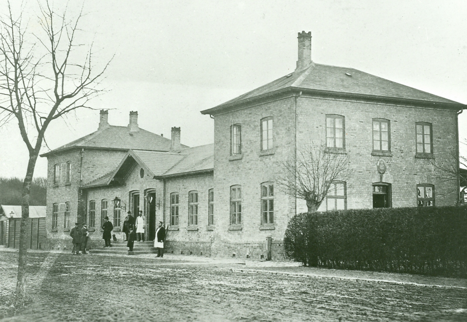 Sorø Station, inkl. postkontor 1870