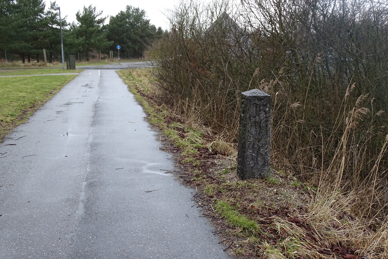 3 km sten i Pedersborg