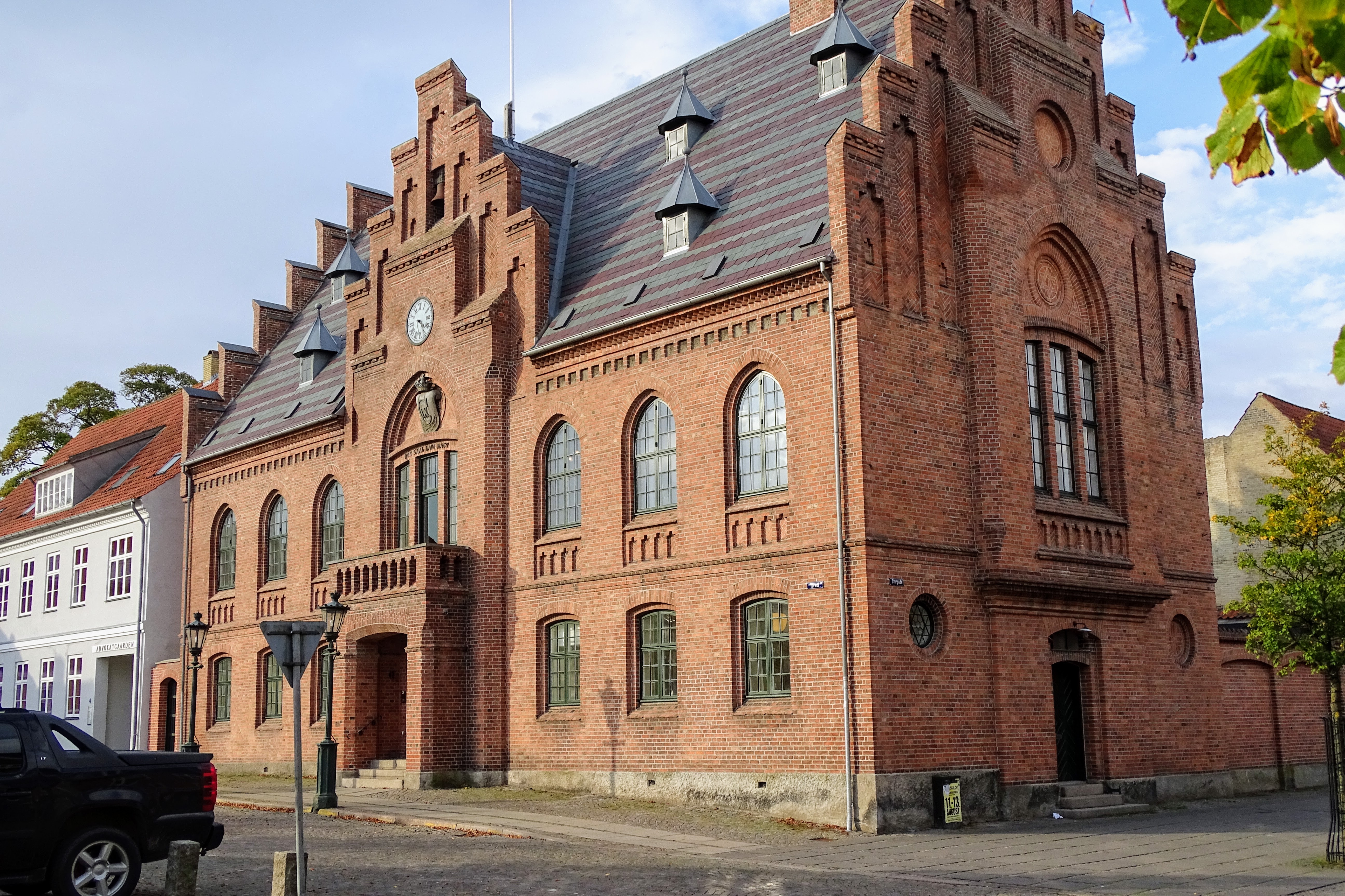 Rådhuset på Torvet i Sorø bymidte