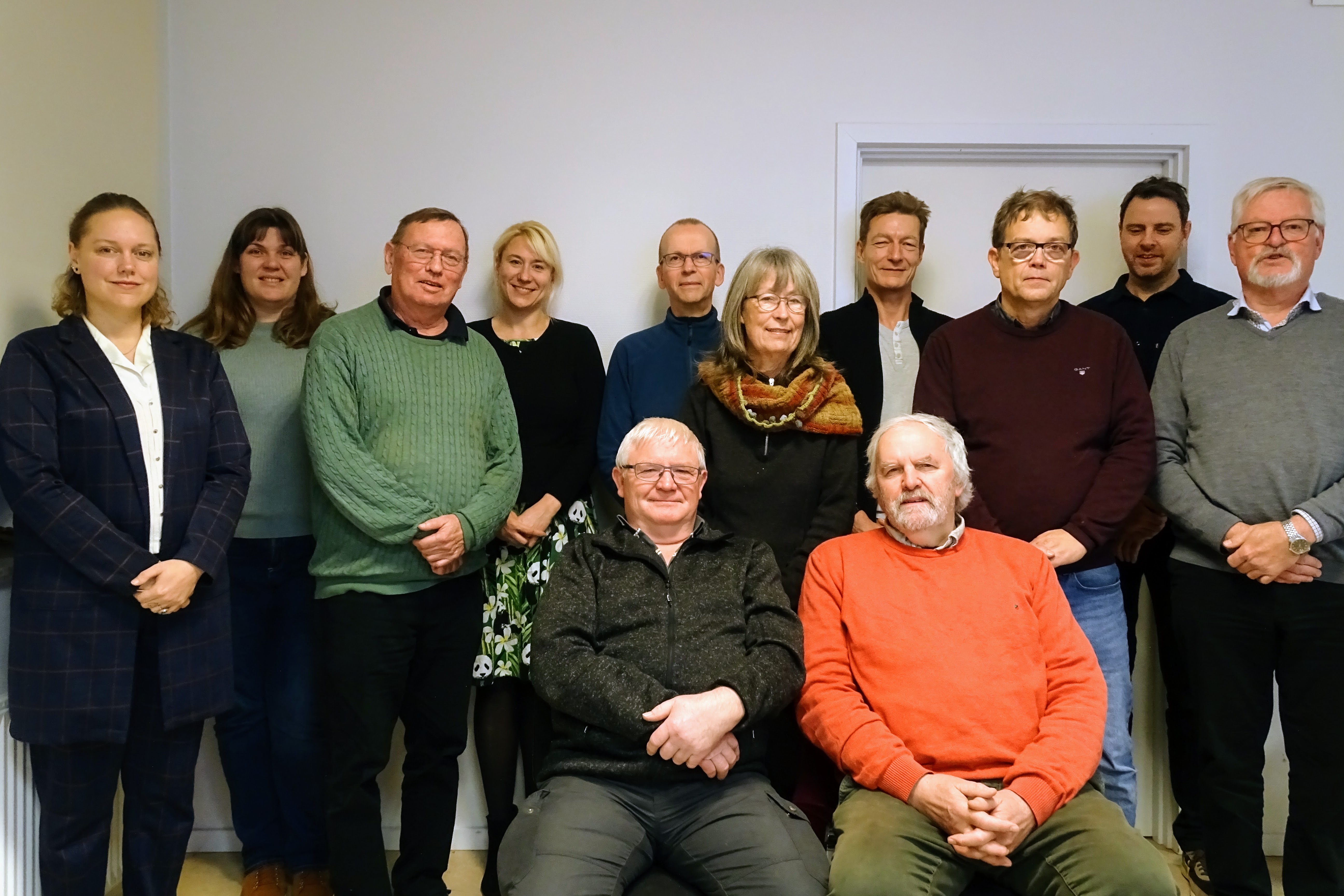 Bestyrelsen i DN Sorø efter årsmødet 9. november 2022