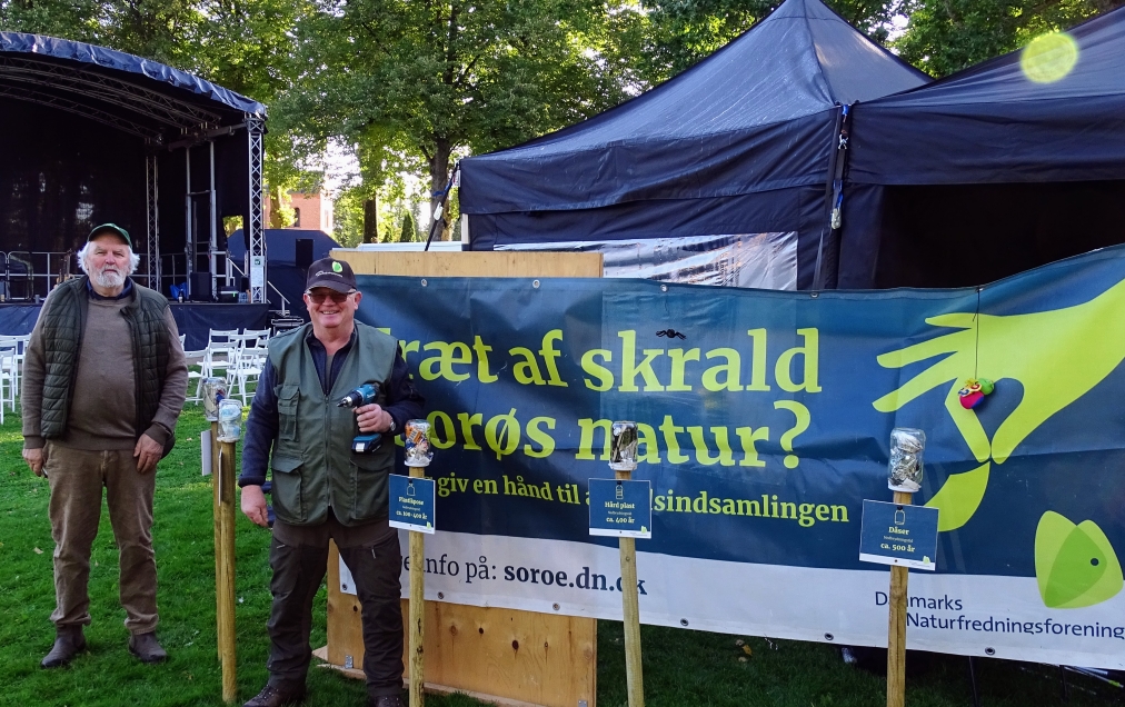 Jens Jørgen og Jan E. Pedersen var aktive fra starten og over hele dagen