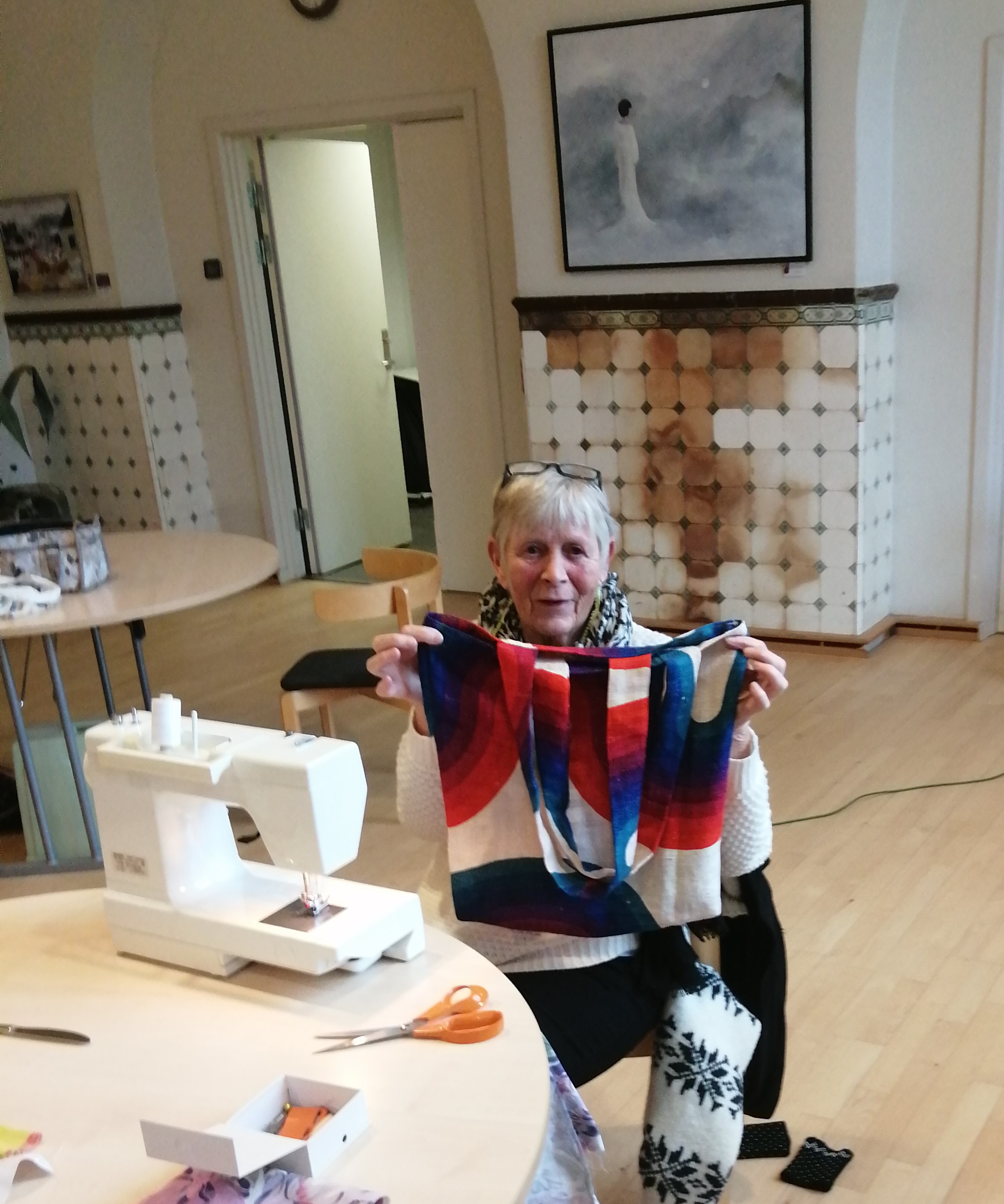 90 stofposer på 5 timer